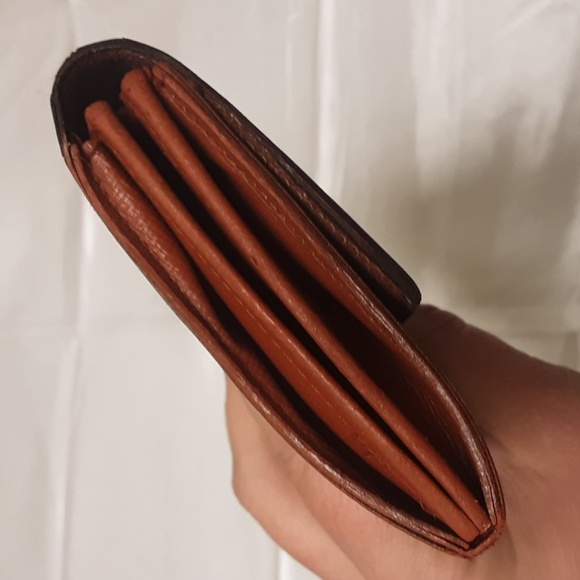 Authentic Louis Vuitton Long Leather Monogrammed Wallet Vintage - Picture 3 of 6